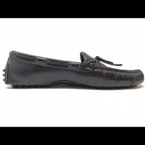 Cole Haan Mens Dress Shoes Brown Alligator Loafers